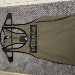 NwT Mens ryderwear khaki stringer size small